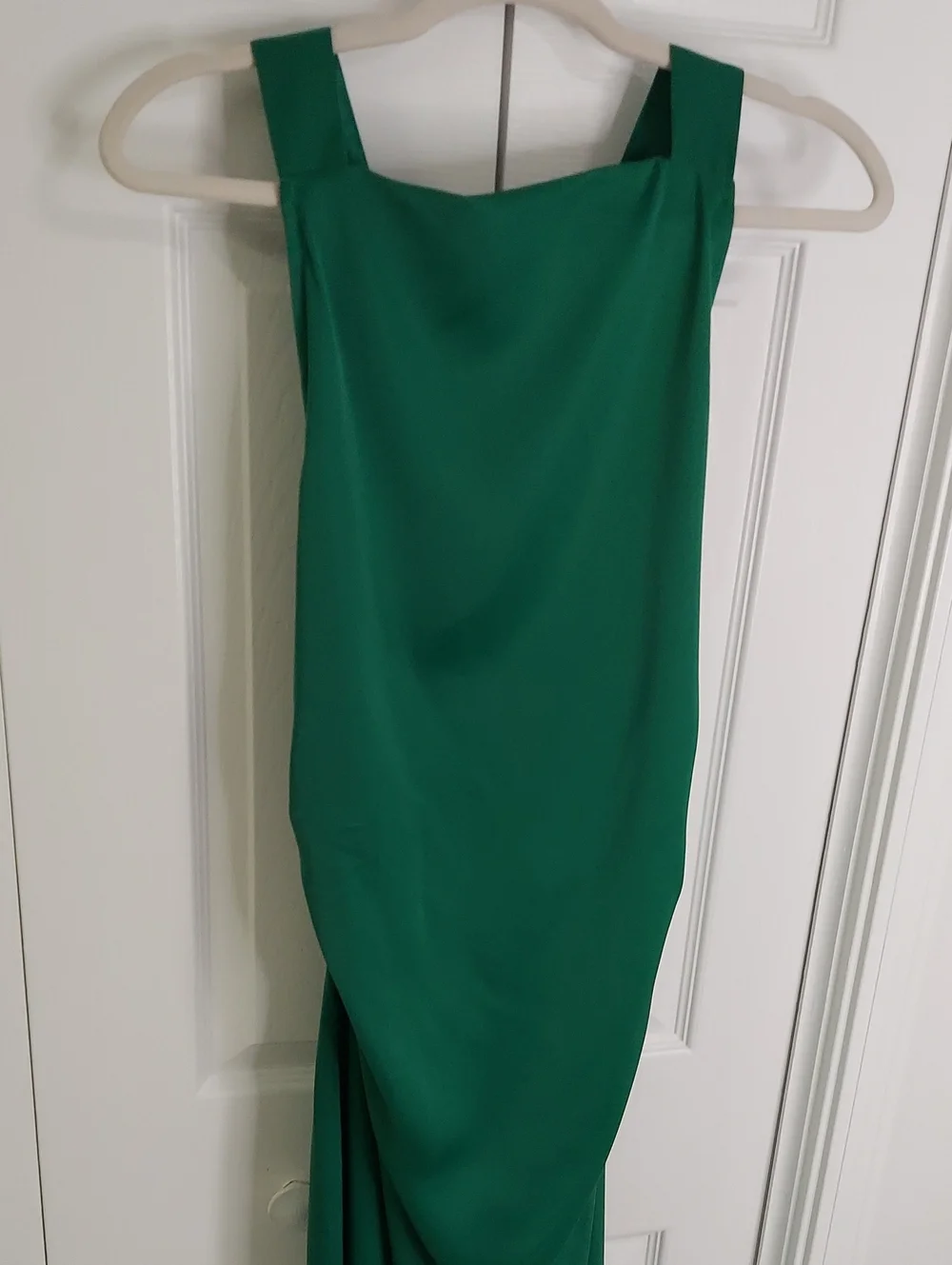 Commense Dress, New!Size L, Emerald Green, Halter - Picture 5 of 11